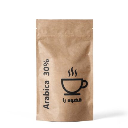 قهوه با ۳۰٪ عربیکا